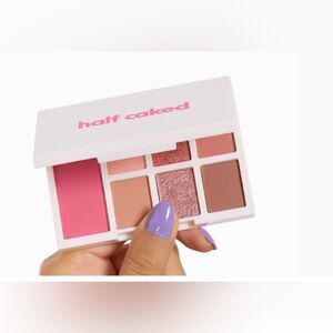 HALF CAKED Eye and Cheek Palette in Duality II(rosy neutral) BNIB